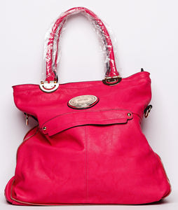 Fashion Shoulder Hobo Bag (Colors: Black, Pink, Red)