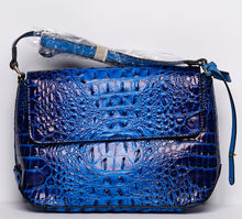 Load image into Gallery viewer, Croc Alligator Crossbody Bag (Colors: Salmon, Blue, Black, Brown)
