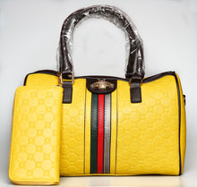 Load image into Gallery viewer, Queen Bee Handbag With Wallet (Colors: Red, Brown, Yellow, Black, White, Pink, Olive)
