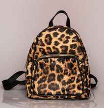 Load image into Gallery viewer, Leopard Backpack (Colors: Red, Camel Brown,Black)
